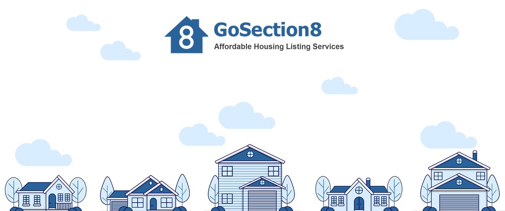 GoSection8 white and blue housing