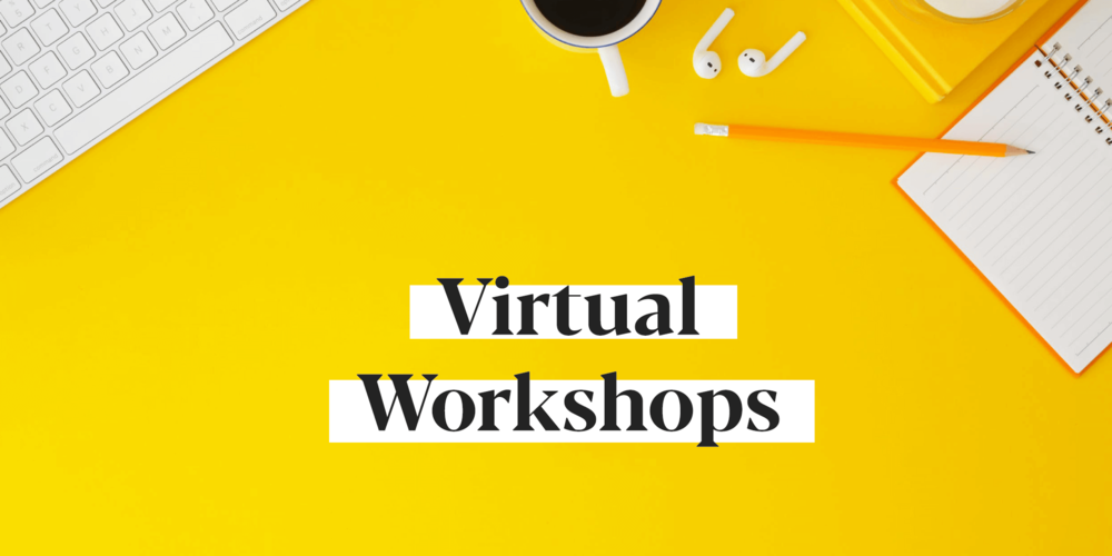 Yellow Desktop Background Virtual Workshop