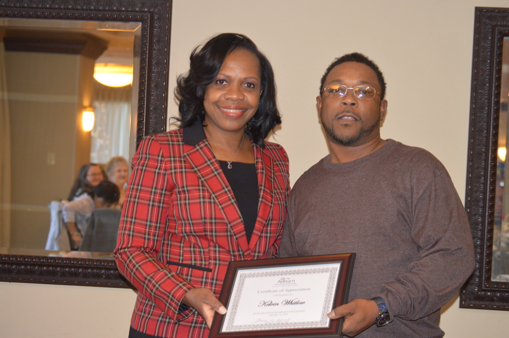Kelvin Whitlow 5 years of service recognition
