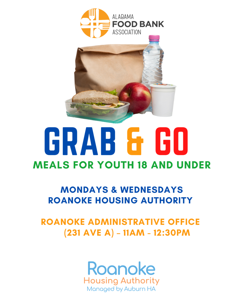 RHA Grab and Go Lunch Schedule 