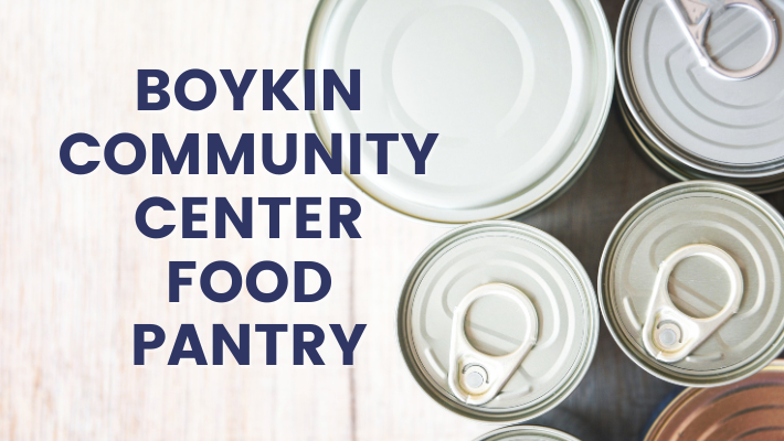 can goods at boykin food pantry
