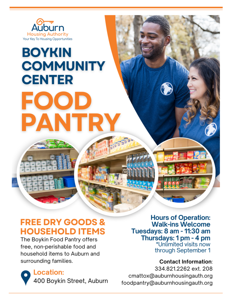 Boykin Food Pantry Flyer