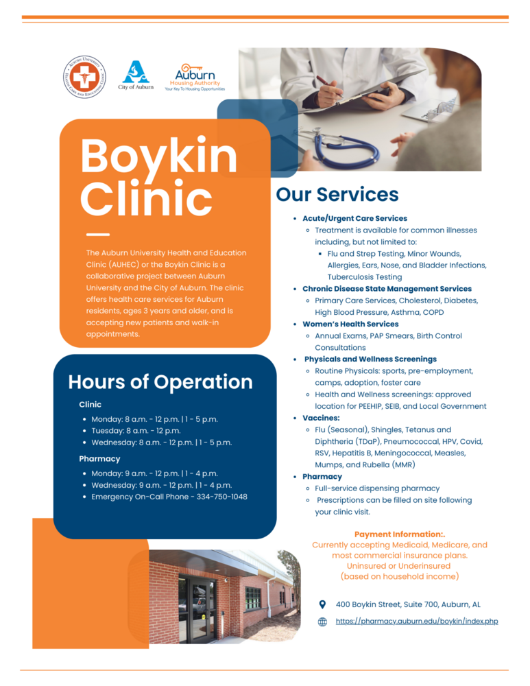 Boykin Clinic Flyer 