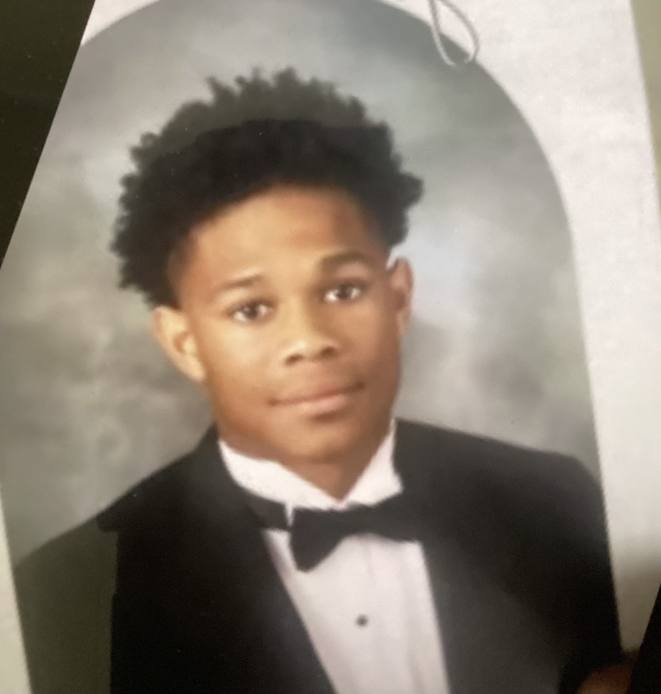 Male graduate from Roanoke High School yearbook picture