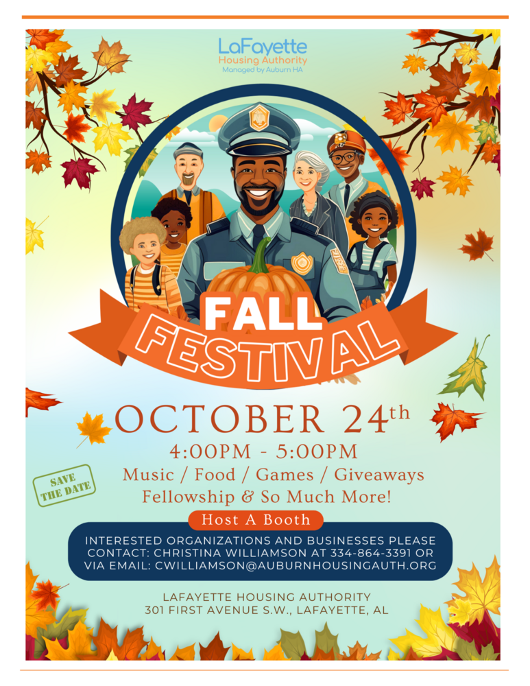 LaFayette Leader Fall Festival flyer