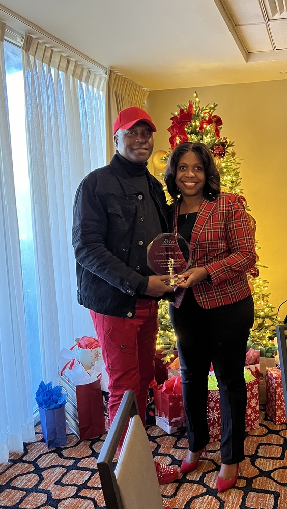 Commissioner Torbert recognized at Christmas luncheon with CEO Sharon Tolbert