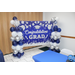 congratulations grad backdrop with balloons