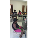 Bingo participants sitting at table