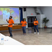 Auburn Housing Authority staff on dancing during the Annual Employee meeting