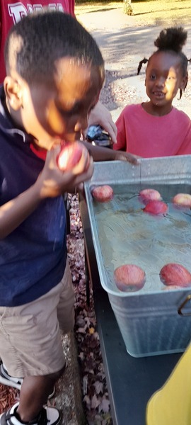 Bobbing for apples