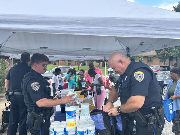 IMG0658.jpg Auburn Police Department filling up tote bags with school supplies